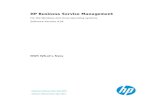 HP Business Service Management 9.24 What's Newsaas.moviri.com/topaz/amdocs/eng/whatsnew/whatsnew.pdfWhat'sNewinBSM 9.24 ThisfileprovidesinformationaboutnewfeaturesandenhancementstoHPBusinessService