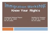 Know Your Rights - Immigrant Defense Project · state/federal prisons by telephone or video ... Download and help you fill out application forms for ... For victims of human trafficking