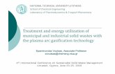 Treatment and energy utilization of municipal and ...uest.ntua.gr/cyprus2016/proceedings/presentation/4.evoutsas.pdf · The sulfur in waste will be converted to hydrogen ... In the