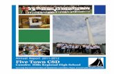 photo by David Conover Annual Report 2011-2012 Five … Report 2011-2012 Five Town CSD Camden Hills Regional High School Serving the Communities of Appleton, Camden, Hope, Lincolnville