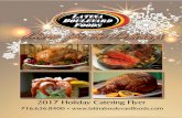 Home for the Holidays - Latina Boulevard Foodslatinaboulevardfoods.com/Holiday Flyer 2017.pdf · labeled frozen food products with over 70 years of experience in the ... Knifes 6
