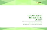 FOREST RIGHTS ACT - indiaenvironmentportal FRA...Implementation of the Forest Rights Act in collaboration with CFR – Learning and Advocacy Process and UYRDC - Uttarakhand, CIRTD