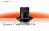 Sound Forge Pro 10 - Canford Forge software is not intended and should not be used for illegal or infringing purposes, such as the illegal copying or sharing of copyrighted materials.