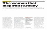 Historical profile The woman that inspired Faraday - rsc.org that inspired Faraday_tcm18-87904.pdf · student Alexander Marcet, ... male intellectuals – women also ... attracted