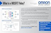 What is a MOSFET Relay? - Mouser Electronics · an optically isolated input stage driving a MOSFET. Internally, a MOSFET relay includes an input-side LED and an ... technologies such