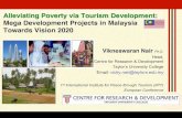 Alleviating Poverty via Tourism Development: Mega … Presentations... · • All the tourism related projects will expand local employment in tourism industry and its support services.