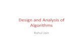 Design and Analysis of Algorithms - NUS Computingrahul/CS3230-12_files/... · jiangwei@nus.edu.sg) ... (CS1231 or MA1100) Book : Title : Algorithms . Authors : R. Johnsonbaugh and