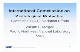 International Commission on Radiological Protection Morgan Overview of ICRP C1.pdf · International Commission on Radiological Protection Committee 1 (C1): Radiation Effects ... 14:30-14:40