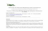 Journal of Internet Banking and Commerce€¦ ·  · 2017-02-20Journal of Internet Banking and Commerce, April 2016, vol. 21, no. 1 Factors Affecting Mobile Banking Adoption Behavior