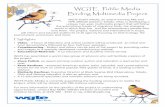 WGTE Public Media Birding Multimedia Project Public Media Birding Multimedia Project WGTE Public Media, an award-winning PBS and NPR affiliate based in Toledo, Ohio, is developing