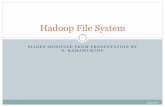 Hadoop File System - University of California, Riversidenael/cs202/lectures/lec15.pdf ·  · 2017-02-27Flexible infrastructure for large scale computation & data processing on a