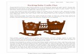 Rocking baby cradle plan - Craftsmanspace · Project: Baby Cradle Page 1 of 22 Rocking Baby Cradle Plan Expecting the birth of a new family member is an exceptional period for each