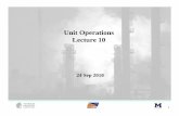 Unit Operations Lecture 10webpages.sdsmt.edu/~ddixon/cbe417_lec_10_final.pdf ·  · 2010-09-24McCabe-Thiele Graphical Method Binary Distillation 08 0.9 1 “step off” equilibrium