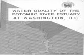 WATER QUALITY OF THE POTOMAC RIVER … sources-river flows that vary seasonally ... 4 WATER QUALITY OF THE POTOMAC RIVER ESTUARY AT WASHINGTON, D.C. of 3, …