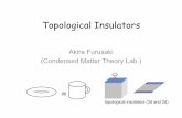 Topological Insulators - Riken ·  · 2009-03-19Outline •Introduction: band theory •Example of topological insulators: integer quantum Hall effect •New members: Z 2 topological