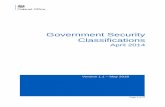 Government Security Classifications · Version 1.0 – October 2013 Page 3 of 35 Government Security Classifications Executive Summary This policy describes how HM Government classifies