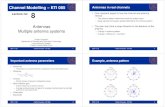 Antennas - EIT, Electrical and Information Technology · Important antenna parameters ... – GSM 1800 – GSM 1900 – Bluetooth 2007-11-20 Fredrik Tufvesson - ETI 085 14 Base station