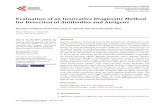 Evaluation of an Innovative Diagnostic Method for ...file.scirp.org/pdf/IJCM_2017052614544575.pdf · M. Asalkhou et al. 307 terinary and food industries integrate antigen antibody