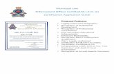 Municipal Law Enforcement Officer Certified-M.L.E.O. (c ... Certification [MLEO (c... · Municipal Law Enforcement Officer Certified-M.L.E.O. (c) ... applicant by e-mail of the results