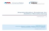 Standardization Roadmap for Additive Manufacturing Documents/Standards Activities/AMSC... · America Makes & ANSI AMSC Standardization Roadmap for Additive Manufacturing Page 8 of