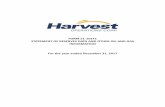 FORM STATEMENT OF RESERVES DATA AND OTHER … NI 51-101 - Final.pdf · natural gas reserves of Harvest as at December 31, 2017 in accordance with the standards contained in the COGE