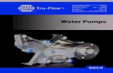 Water Pumps - NAPA Belts/Hose/media/napa/documents/downloadable...Water Pumps Weatherly No. 432 Catalog No. 481-1000 Edition 2014 Supersedes 481-1000 (2011) Tru-Flow TM. POWERCLEAN