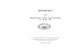 of Masonic Law of Florida F. & A. M. - The Grand Lodge of ... Entire Digest.pdf · DIGEST of Masonic Law of Florida F. ... promulgate the within Digest of the Masonic Law of Florida