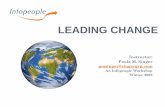 Teaching the Public - Trainers PPT Template · LEADING CHANGE. Instructor: ... Making the Most of Change. 16. ... Teaching the Public - Trainers PPT Template Author: Nancy Nerenberg