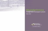 Guidelines for preparation of integrated transport plans · I am pleased to present the Guidelines for Preparation of Integrated ... Guidelines for Preparation of Integrated Transport