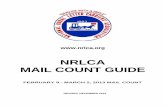NRLCA MAIL COUNT GUIDE - Ruralinfo.net · NRLCA MAIL COUNT GUIDE 1 DECEMBER 2012 . Column 11 - Change of Address ... Marked Up Mail Pieces ... reason other than a carrier pick up