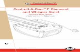 Sectional Door Opener Instruction Manual Manual Sectional Door Opener Manufacturer’s Part # 79075 (Manual) Safety Rules 03 Default Settings & Specifications 04 About Your Opener