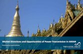 Market Directions and Opportunities of Power Transmission … · Market Directions and Opportunities of Power Transmission in ASEAN Presented by Sarah Fairhurst . The Lantau Group