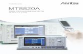 Product Brochure MT8820A - Maxim Instruments … · Product Brochure EQ_MT8820A_E1100 06 ... demodulated data and clock signals from a W-CDMA termi- ... Burst waveform display ...
