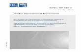 IECEx Operational Document OPERATIONAL DOCUMENT OD 010 - 2 . Guidance for the development, compilation, issuing and receipt of ExTRs. ... testing IEC Ex equipment and components.