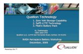 Quallion Technology - NASA · 28/09/2004 · Quallion Technology 1. ... 12744 San FernanQuallion LLC, 12744 San Fernando Road, Sylmar, Cdo Road, Sylmar, ... Ignite the unsoaked paper