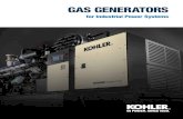 Gas Generators - Kohler Co.resources.kohler.com/power/kohler/industrial/pdf/Gas_Generators...Before our gas generators see the light of day, ... we coat the generator enclosures, skids