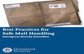 Best Practices for Safe Mail Handling - cdpsdocs.state.co.uscdpsdocs.state.co.us/safeschools/Resources/DHS Department of... · The Interagency Security Committee (ISC) is pleased
