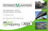 StreetMapper 360 & StreetMapper Portable - Terrasolidterrasolid.com/download/presentations/2010/StreetMapper.pdf · StreetMapper 360 & StreetMapper Portable ... • Halcrow, UK: Highways