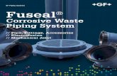 GF Piping Systems Fuseal - Microsoft · Fuseal® Corrosive Waste Piping System // Pipe, Fittings, Accessories // Electrofusion // Mechanical Joint GF Piping Systems