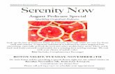 SERENITY SPA & SALON Serenity No€¦ · SERENITY SPA & SALON !AUGUST 2017! PAGE 1 ... *Reduce the appearance of cellulite. *Firm and tone the skin. *Rid the skin of any impurities.