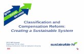 Classification and Compensation Reform - dchr | … · 2013 HR Summit September 25-26, 2013 Kellogg Conference Hotel at Gallaudet University Classification and Compensation Reform: