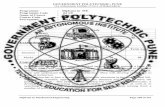 Teaching Scheme - Government Polytechnic Pune ENGINEERING/Level_VII_ME_courses.pdfGOVERNMENT POLYTECHNIC, PUNE (An Autonomous Institute of Govt. of Maharashtra) Diploma in Mechanical