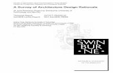 Technical Report - A Survey of Architecture Design …andre/ics223w2006/tangalibabargortonhan.pdfFaculty of Information and Communications Technologies Centre for Component Software