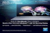 ASUS ASUS recommends Windows. PRODUCT GUIDE · again our innovation and persistence in perfection leads to a total of 798 awards for tablets and smartphones! The Zenbook [UX301] boasts