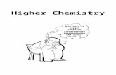 Higher Chemistry - ThinkChemistry | An online learning ... · Web viewHigher Chemistry Mole Calculations Moles and Number 1 mole of any substance contains the same number of atoms/molecules/ions