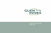 A BRAND STYLE GUIDE APRIL 2017 - Glen Innes Severn The five storylines that make Glen Innes Highlands Many people come to Glen Innes to experience Celtic country. However, there are