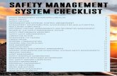 SAFETY MANAGEMENT SYSTEM CHECKLIST - Pro … · SAFETY MANAGEMENT SYSTEM CHECKLIST ... be used as a reference. Rail transport operators must ... of safety documentation and records