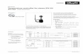 Data sheet Temperature controller for steam (PN 25) - …heating.danfoss.com/PCMPDF/VDJKC502_AVT-VGS.pdf · Temperature controller for steam (PN 25) AVT / VGS - eternal thread Data