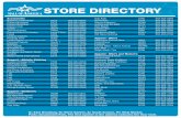 MOA STORE DIRECTORY 4 17 06 - Hilton Hotels and ... Pen Co. S222 952-854-9494 Convenience Dollar Tree E336 952-854-1498 Holiday Station Store W123 952-854-6660 Street Corner News E122