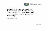 Guide to Reusable Launch and Reentry Vehicle Software and ... · Launch and Reentry Vehicle Software and Computing System ... and health monitoring. ... the software and computing
